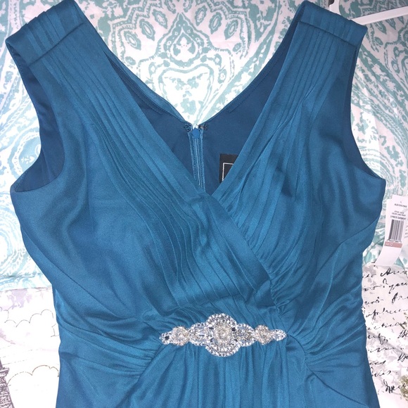Alex Evenings Blue dress - Picture 1 of 8